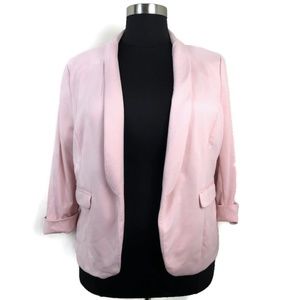 Ricki's Womens Plus Size XXL Pink Blazer